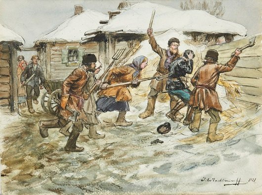 Художник Иван Владимиров серия работ 1917 22 г.г. 5